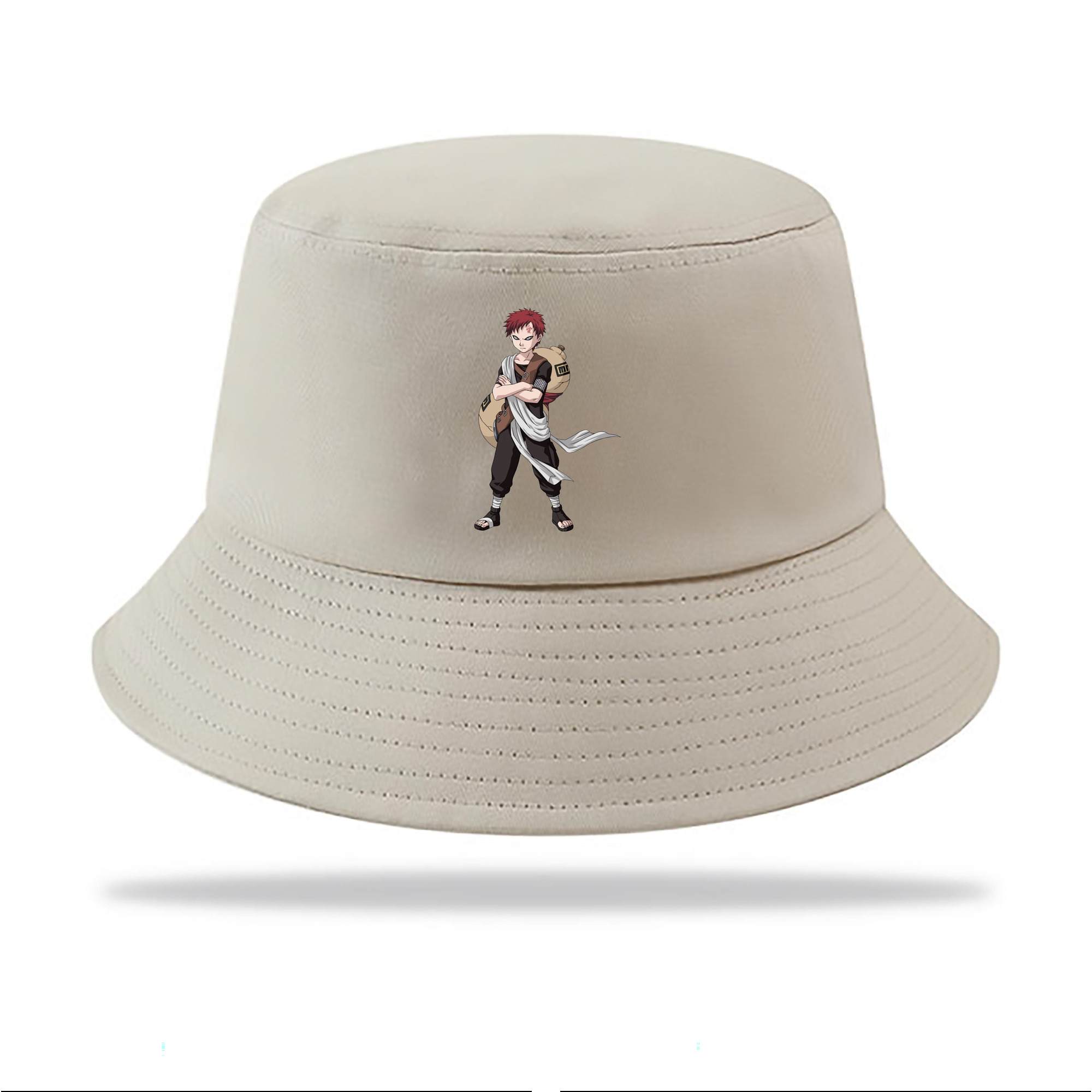 （画像用） NARUTO -ナルト- ガアラ Gaara アウトドア日除けバケットハット
